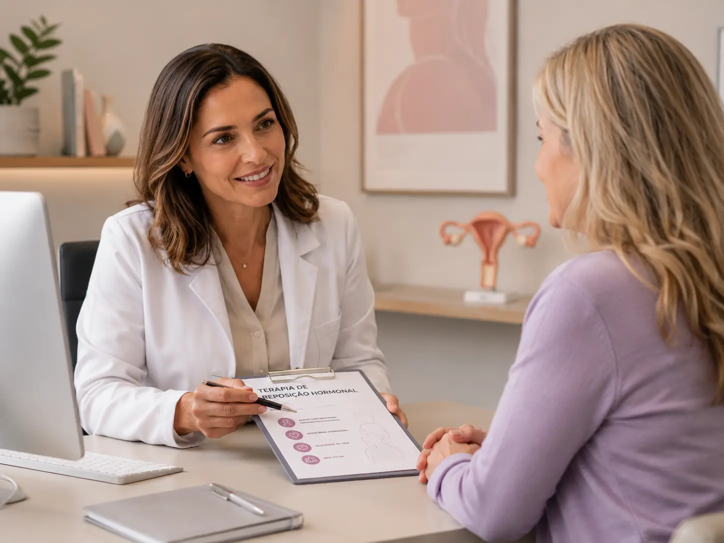 Critérios de avaliação para reposição hormonal